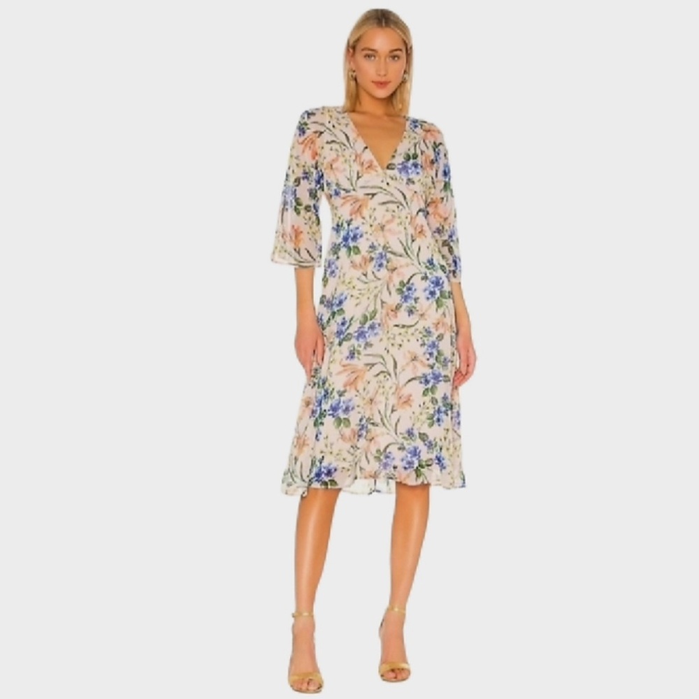 NWT House of Harlow 1960 X REVOLVE Amira Dress